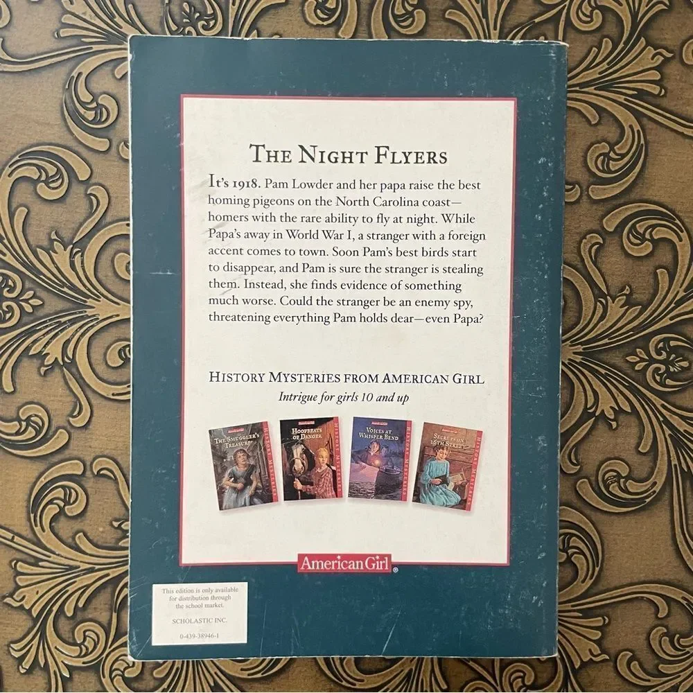 Scholastic American Girls “The Night Flyers” Book